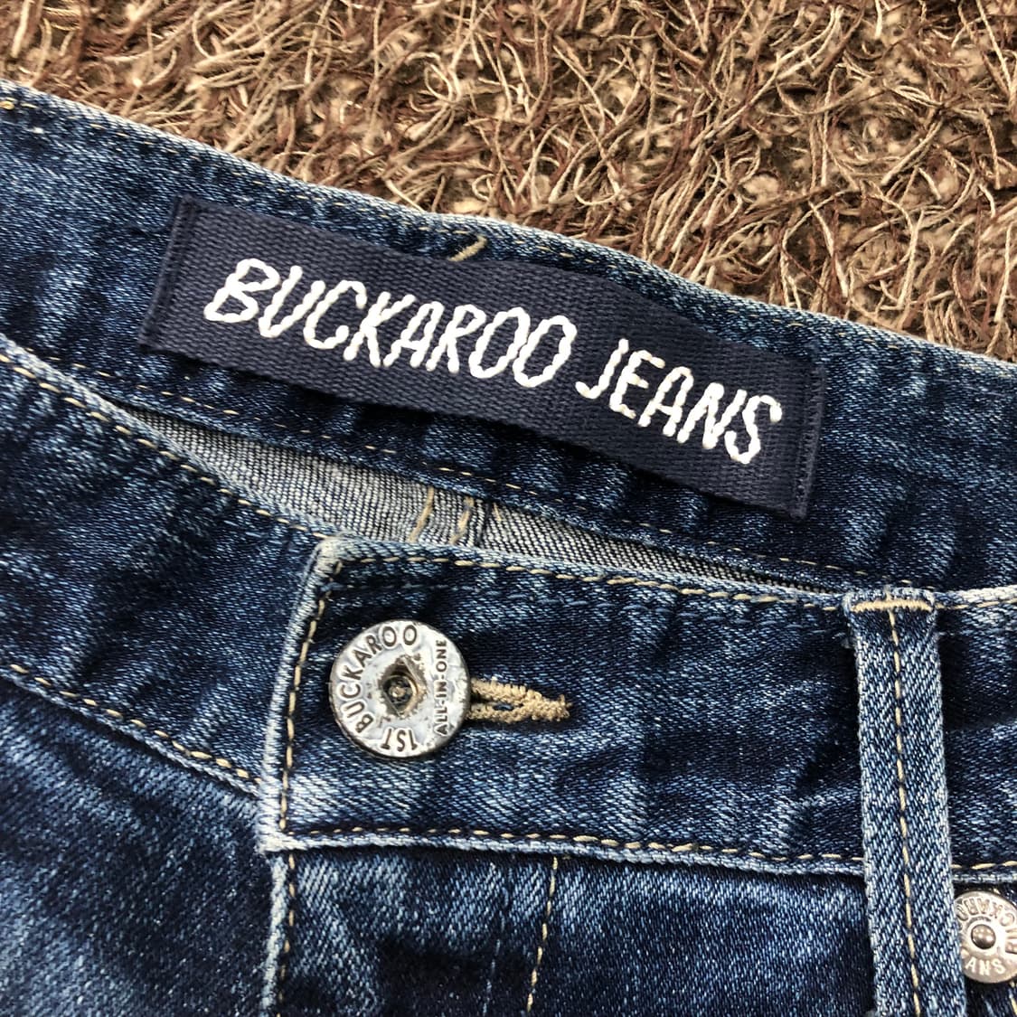 30 버커루 워싱 디스 데미지 데님 팬츠 상품이미지3