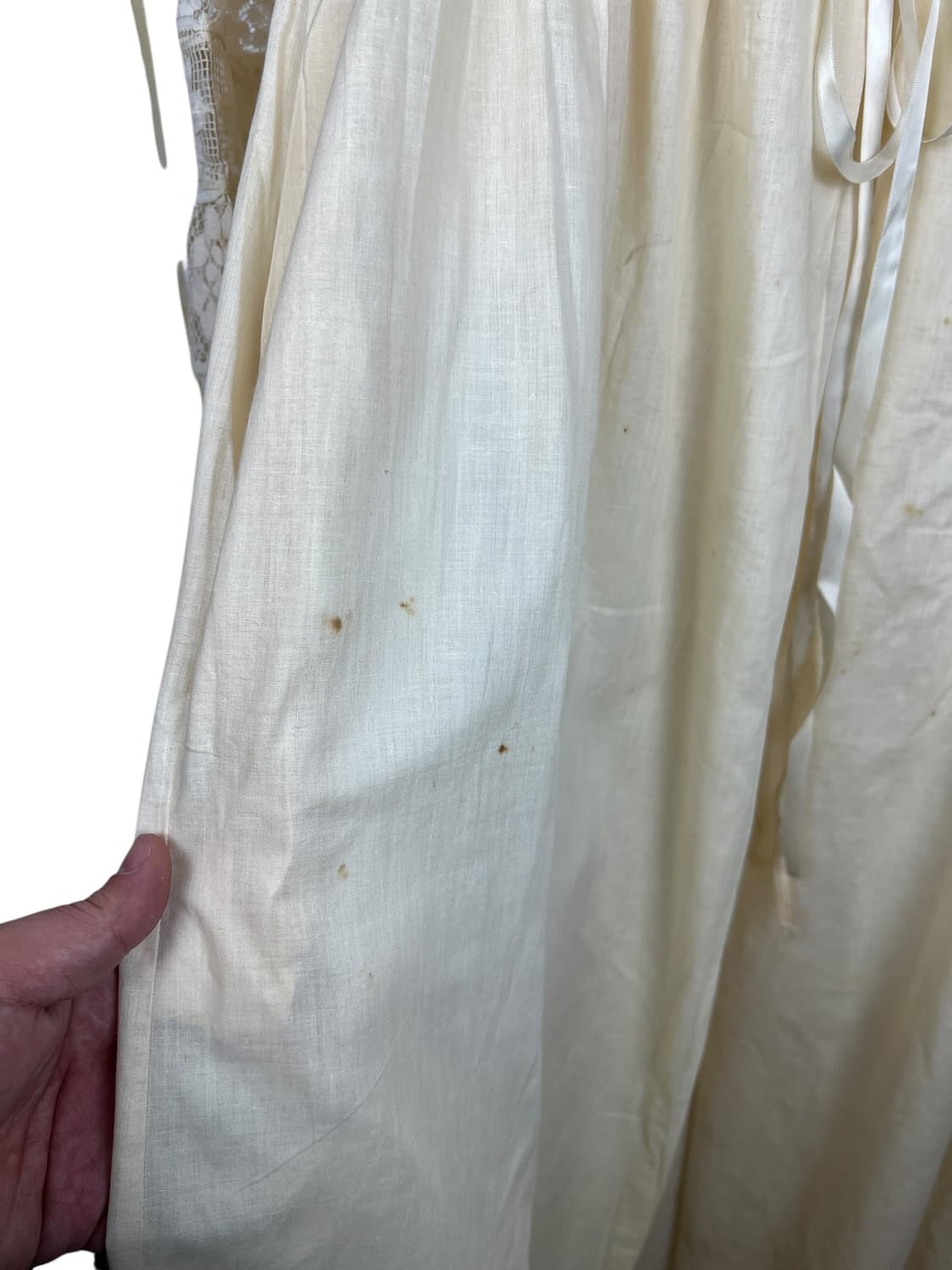 Miss Dior 레이스 롱 가운 아이보리 11M 상품이미지7