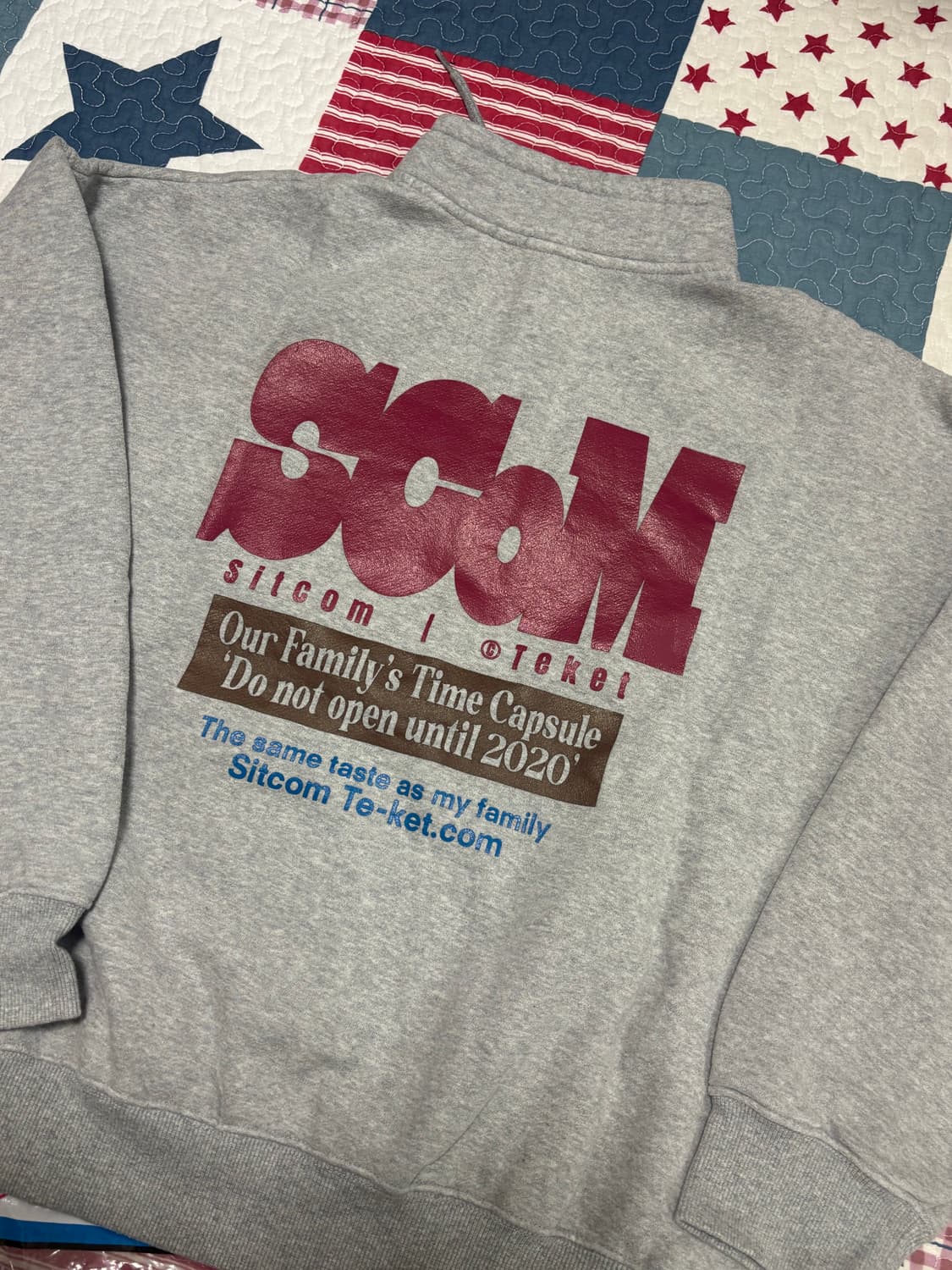 테켓 하프집업 맨투맨  상품이미지3