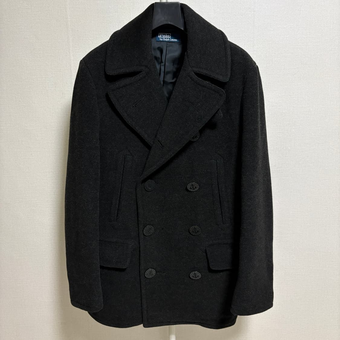 (민트급) 폴로 랄프로렌 울 피코트 / 차콜, M 상품이미지1