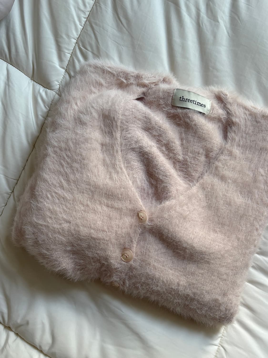 쓰리타임즈 threetimes 메리니트가디건 상품이미지3