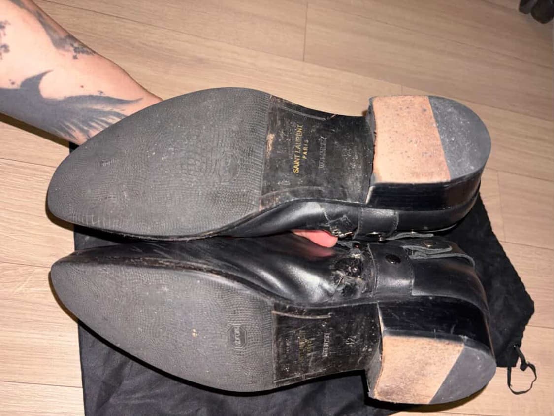 생로랑 와이어트 하네스 부츠 42 상품이미지3