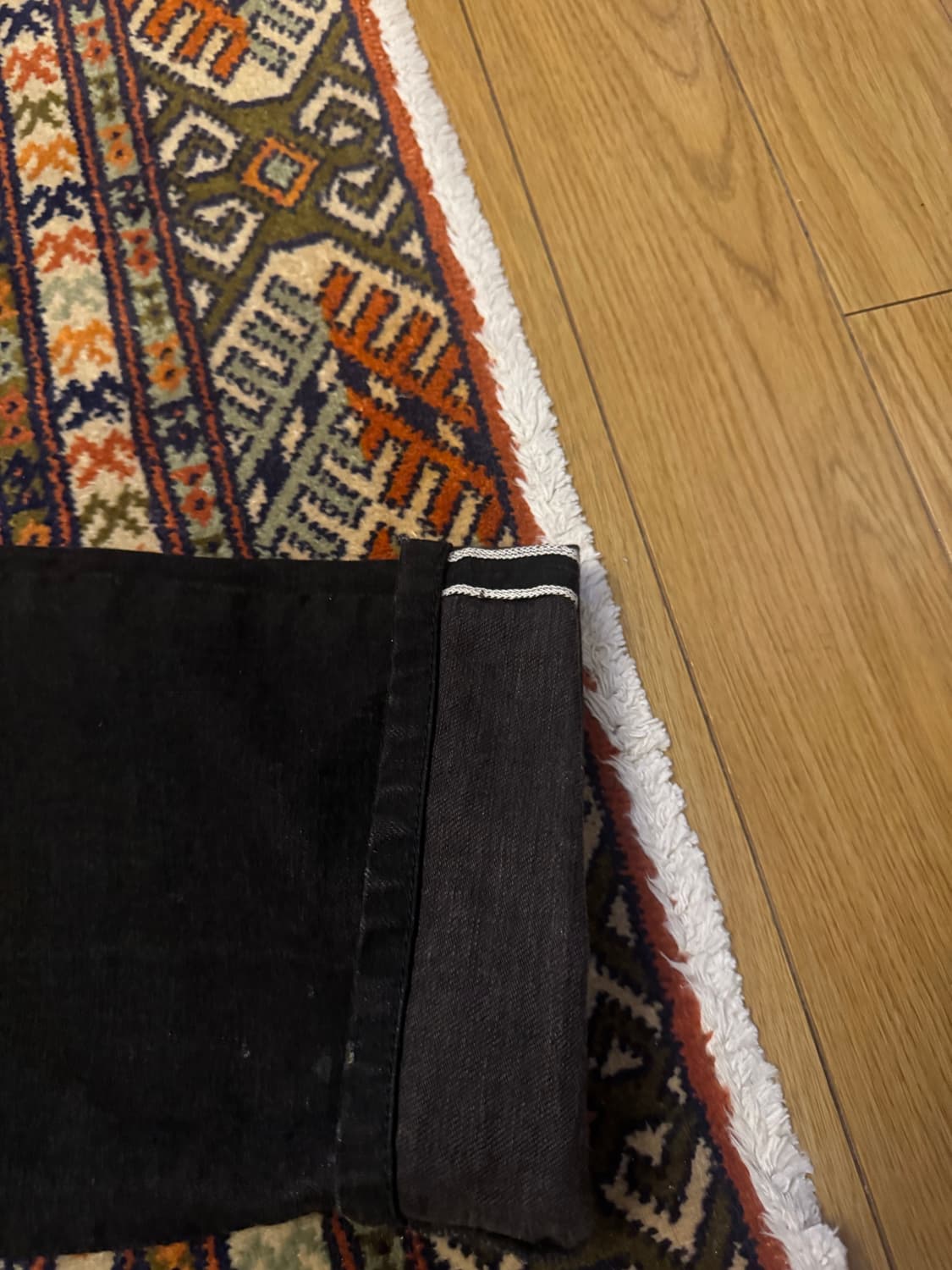 크롬하츠 데님 블랙진 상품이미지3