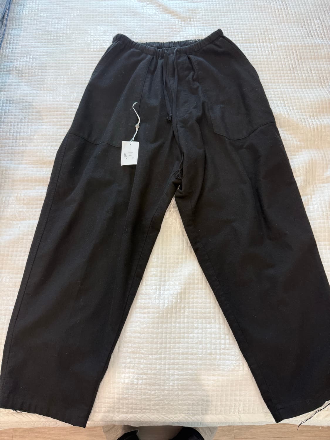 코모리 코튼넬 셋업 상품이미지1