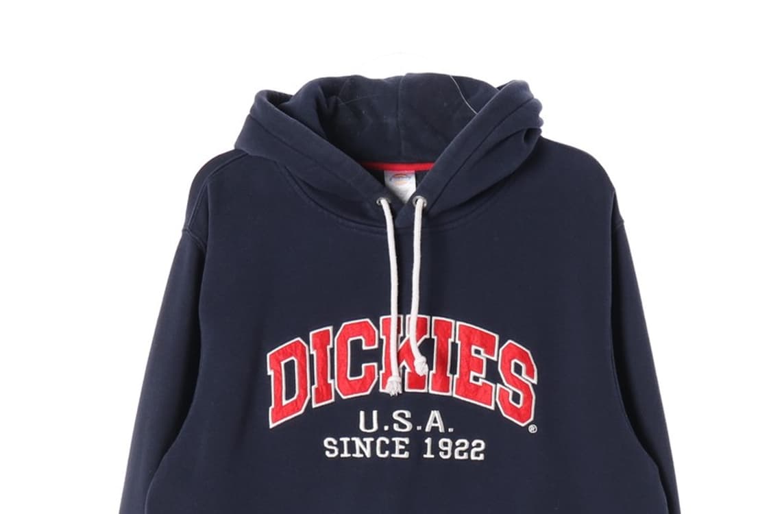 디키즈 네이비 아치 로고 후드티 XL 상품이미지3