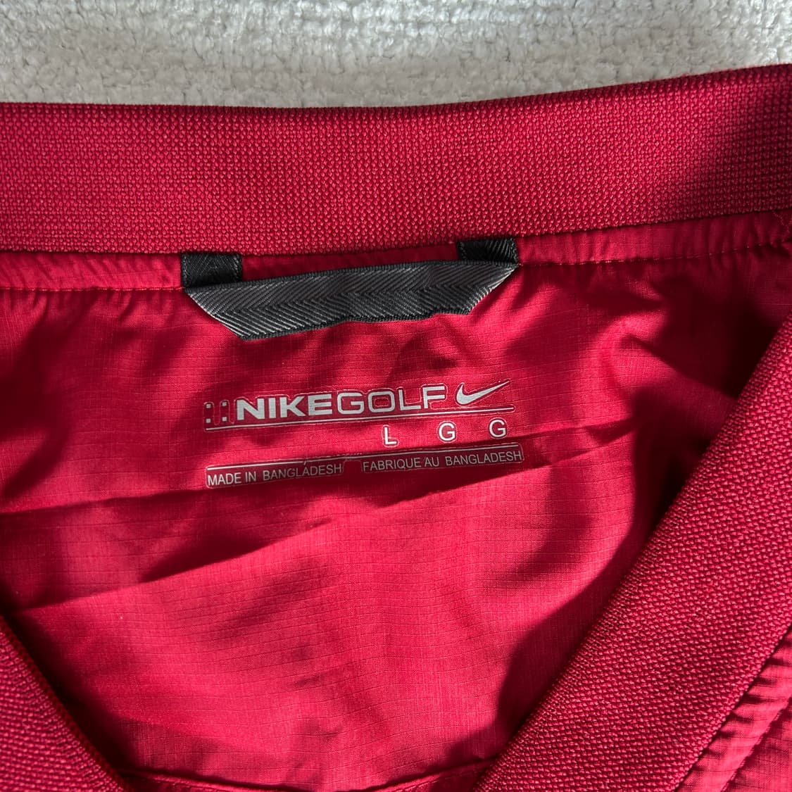 나이키 골프 바람막이 레드 L 상품이미지2
