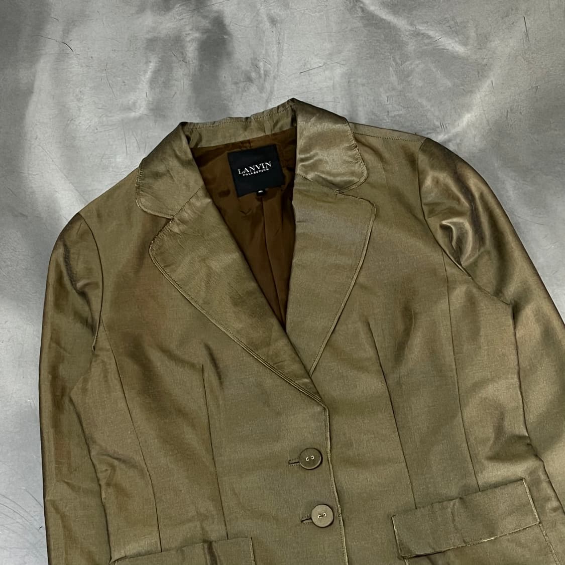  랑방 아카이브 글로시 블레이저 y16006 상품이미지3