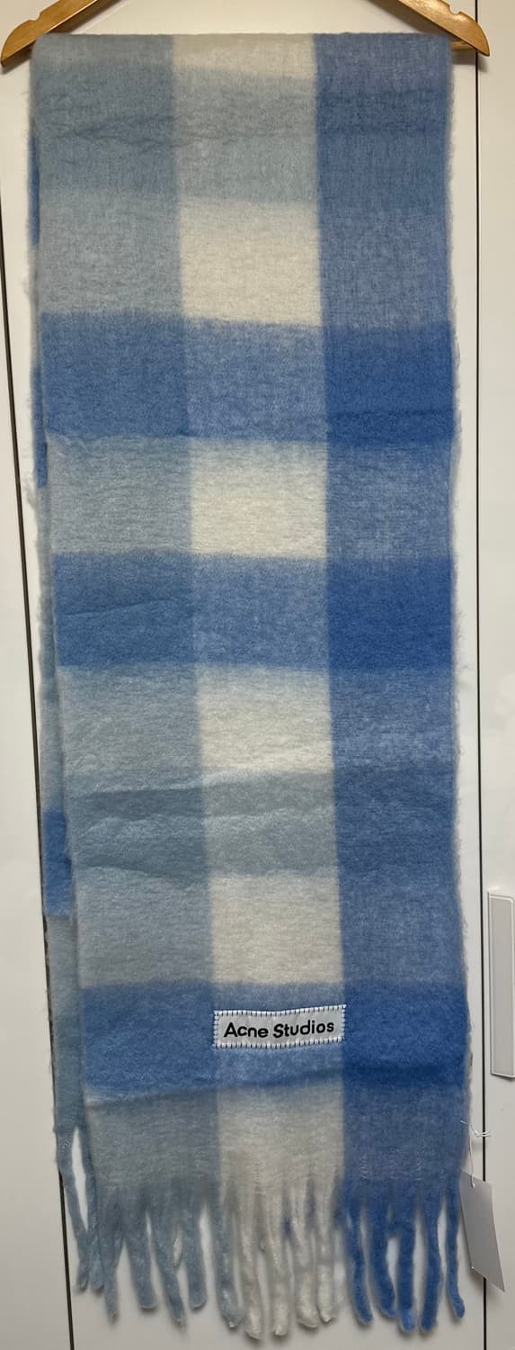 아크네 스튜디오 울모헤어 체크 머플러남여공용 상품이미지3