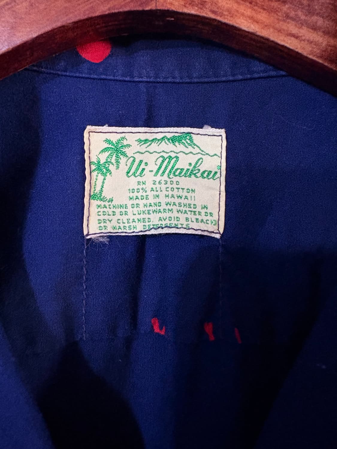 70-80’s Ui-Mai Kai Aloha Shirt.  상품이미지4