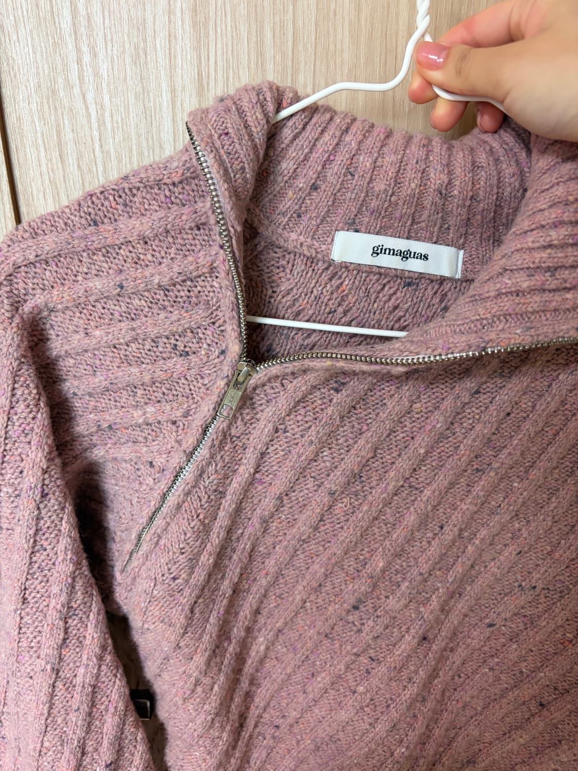 gimaguas 집업 니트 상품이미지2