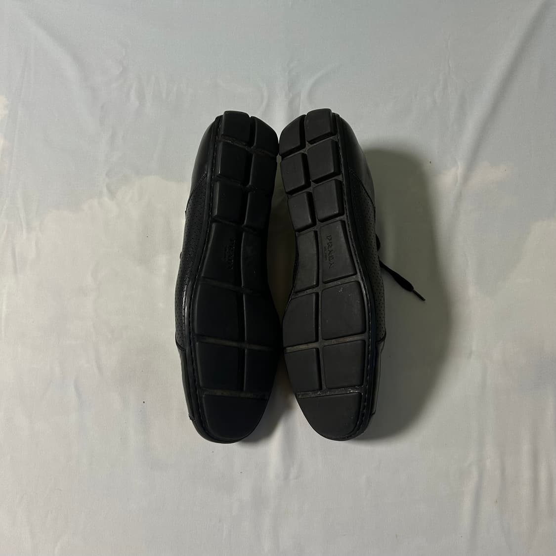 Prada leather flat sneakers 상품이미지5