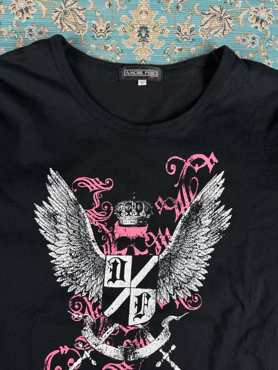 JPN 빈티지 펑크락 스컬 롱슬리브1597 상품이미지2