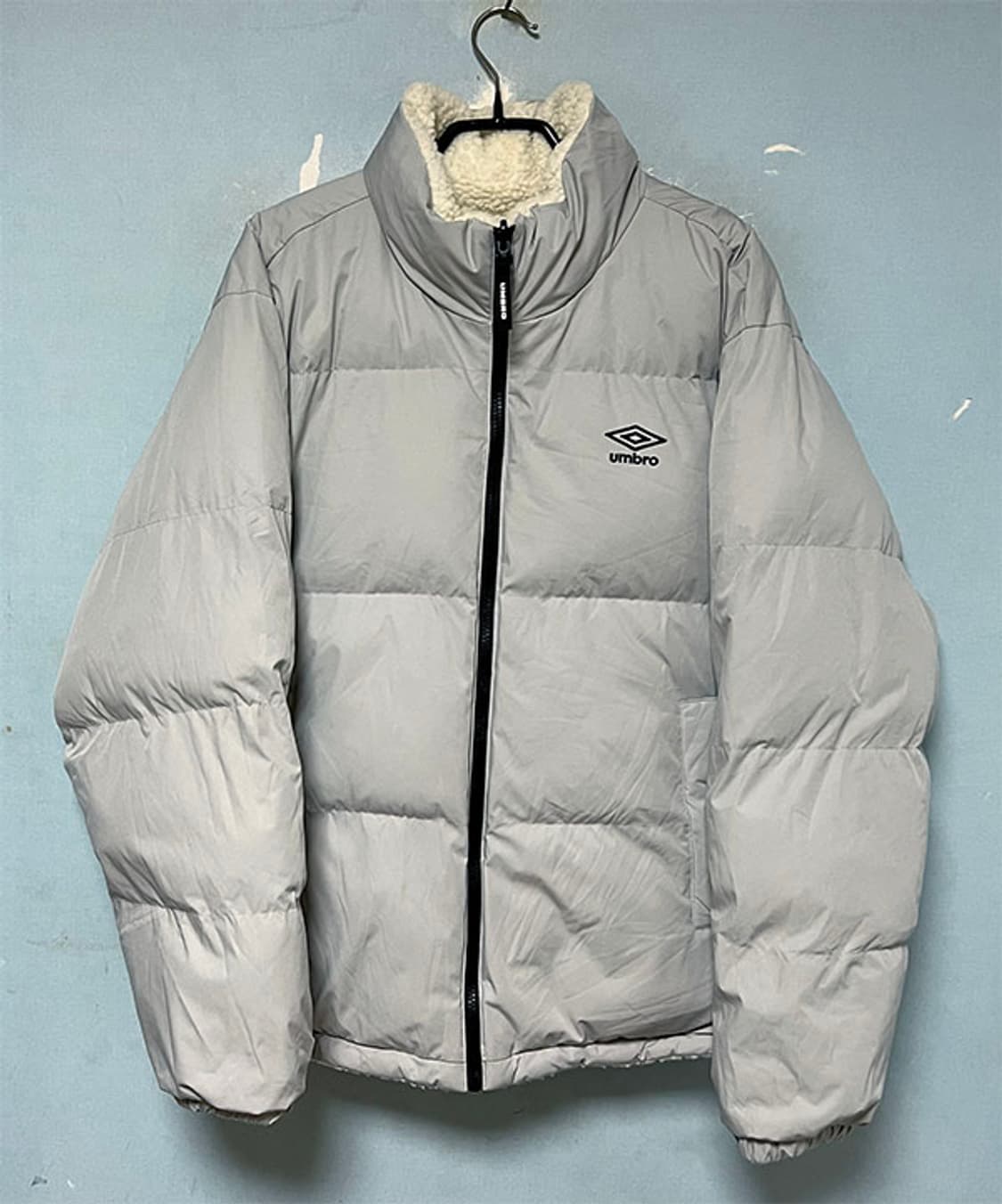 엄브로 양면 리버시블 패딩점퍼 웰론 뽀글이 XL 105 상품이미지2