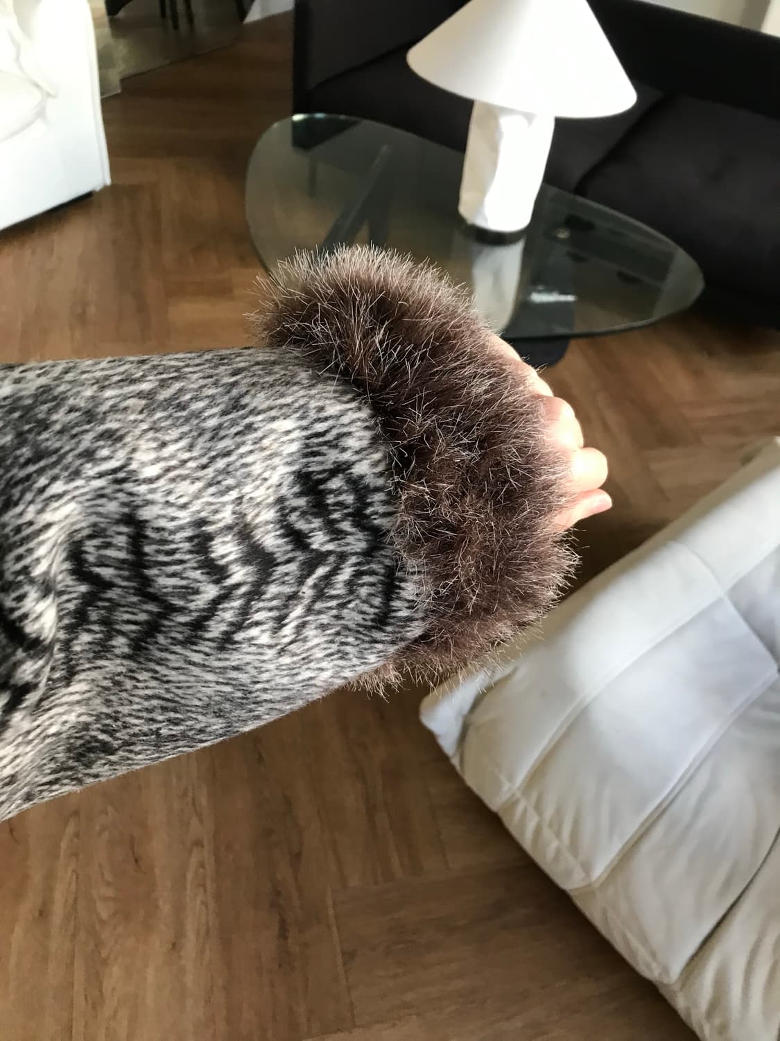  vintage pattern fur coat 상품이미지6