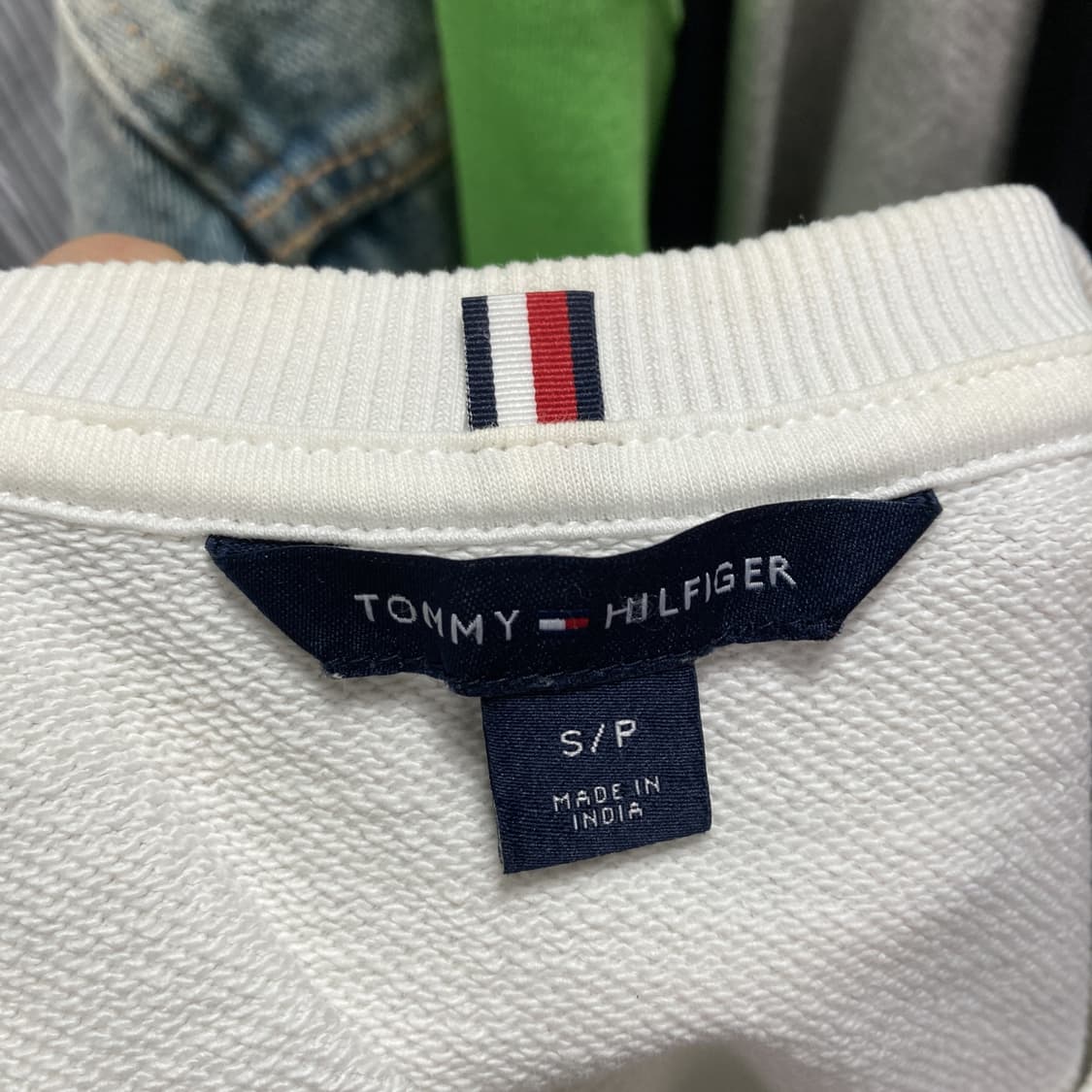 타미힐피거 2022 여성맨투맨티 화이트 95  상품이미지4