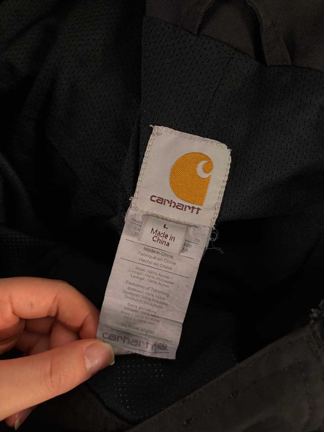 (정품/L) 칼하트 워크팬츠 오버롤 a1 상품이미지3