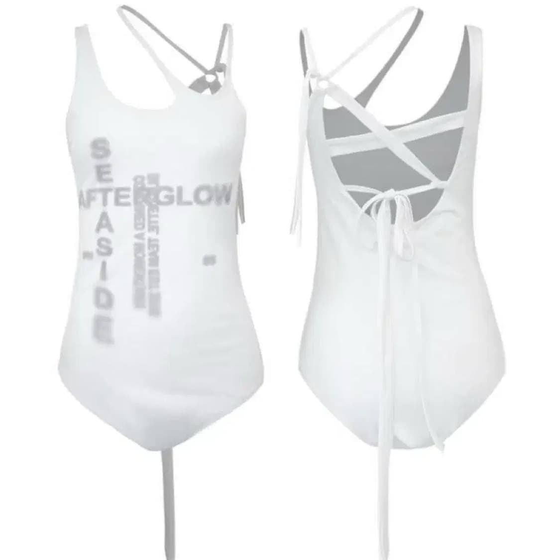 WAVE BASIC SWIM SUIT PRINT 상품이미지2