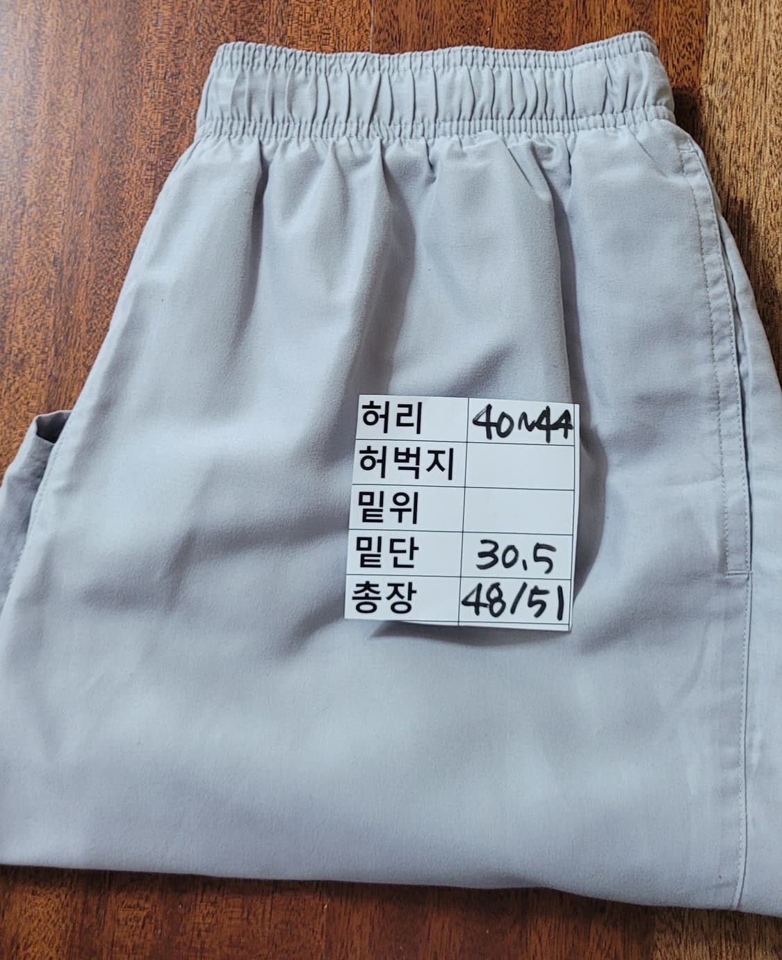(남성32-34사이즈)나이키 드라이핏 회색 반바지 상품이미지6