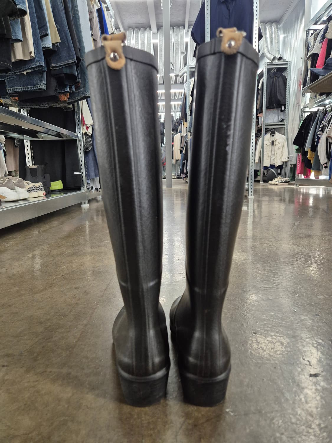 AIGLE 여성 레인부츠 230mm 블랙 상품이미지4