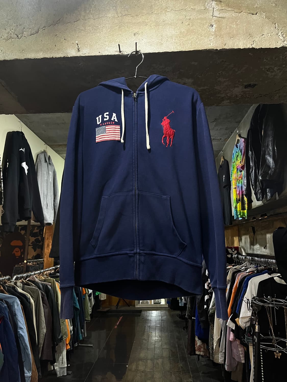 Polo Ralph Lauren 폴로 랄프로렌 빅포니 성조기 후드 상품이미지2