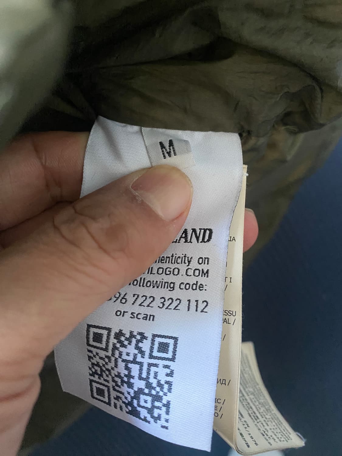 스톤아일랜드 롱패딩 18fw m사이즈 판매합니다. 상태좋음. 교환가능 상품이미지2