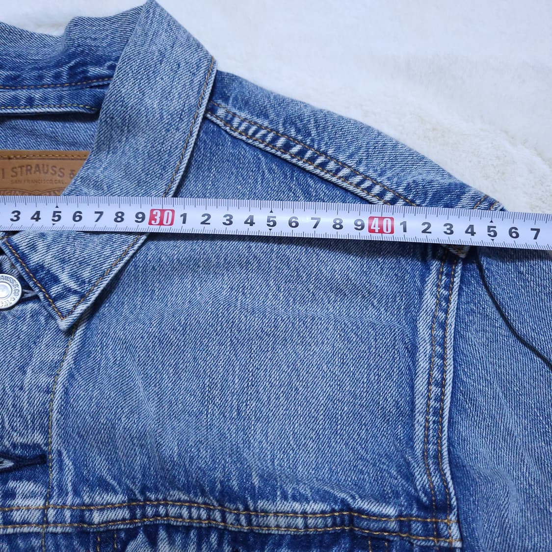 리바이스 남성 청자켓 M 0313 뽀샤샤 상품이미지3