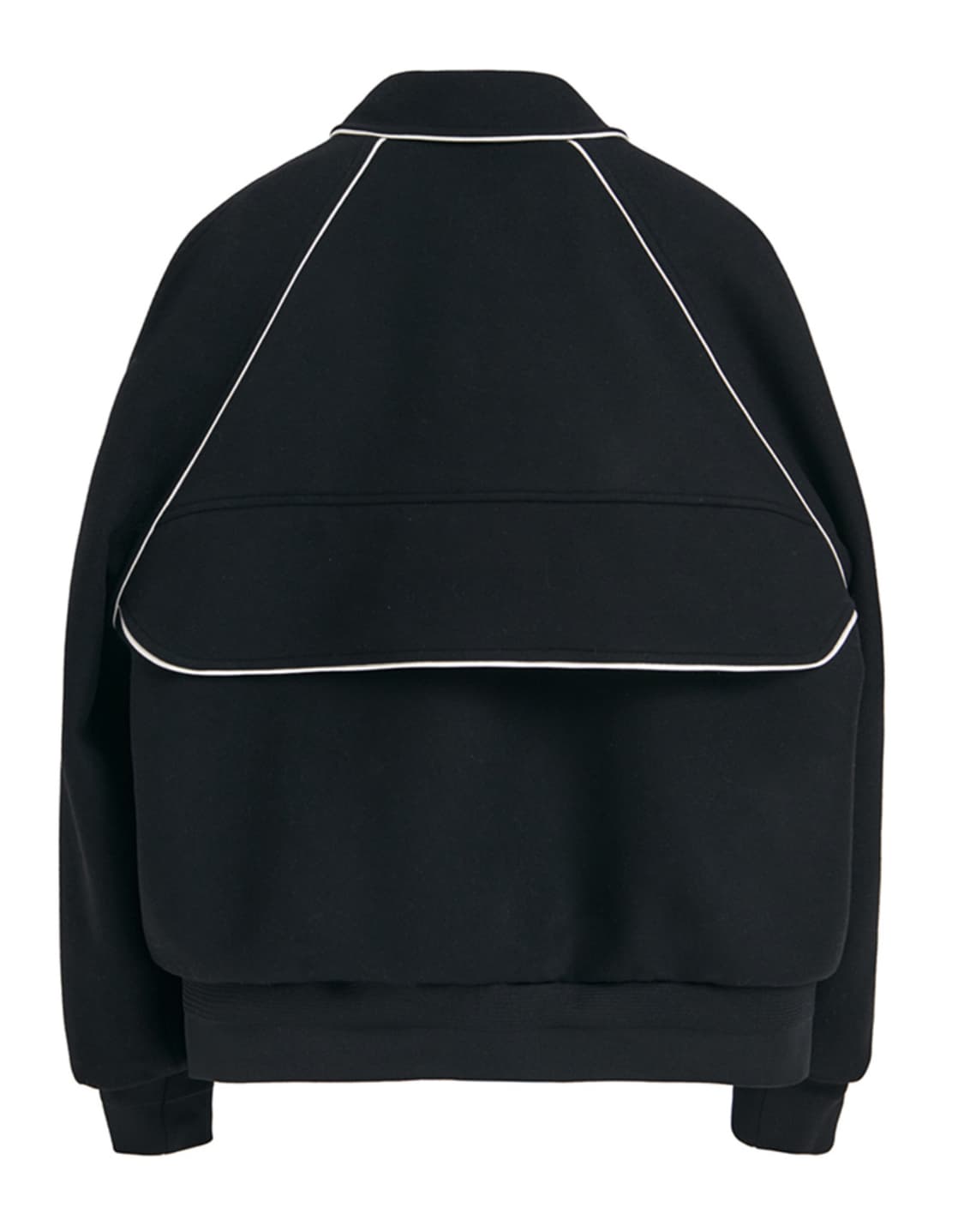 디앤에스알 라인 바시티 헤비 울 자켓 블랙 L 상품이미지4