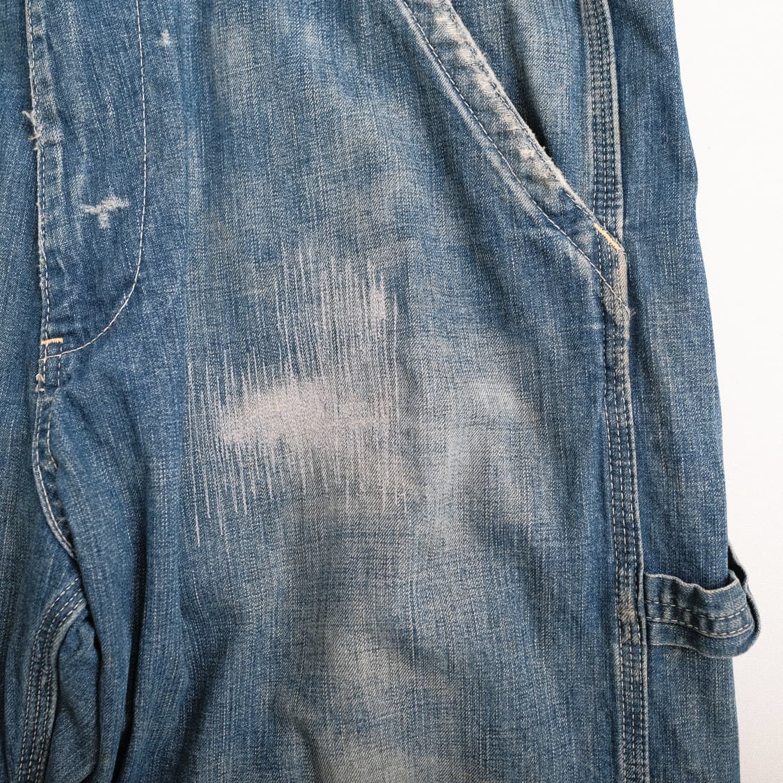 피그벨 리페어 커스텀 페인터 데님팬츠 3(34-35)사이즈 상품이미지4