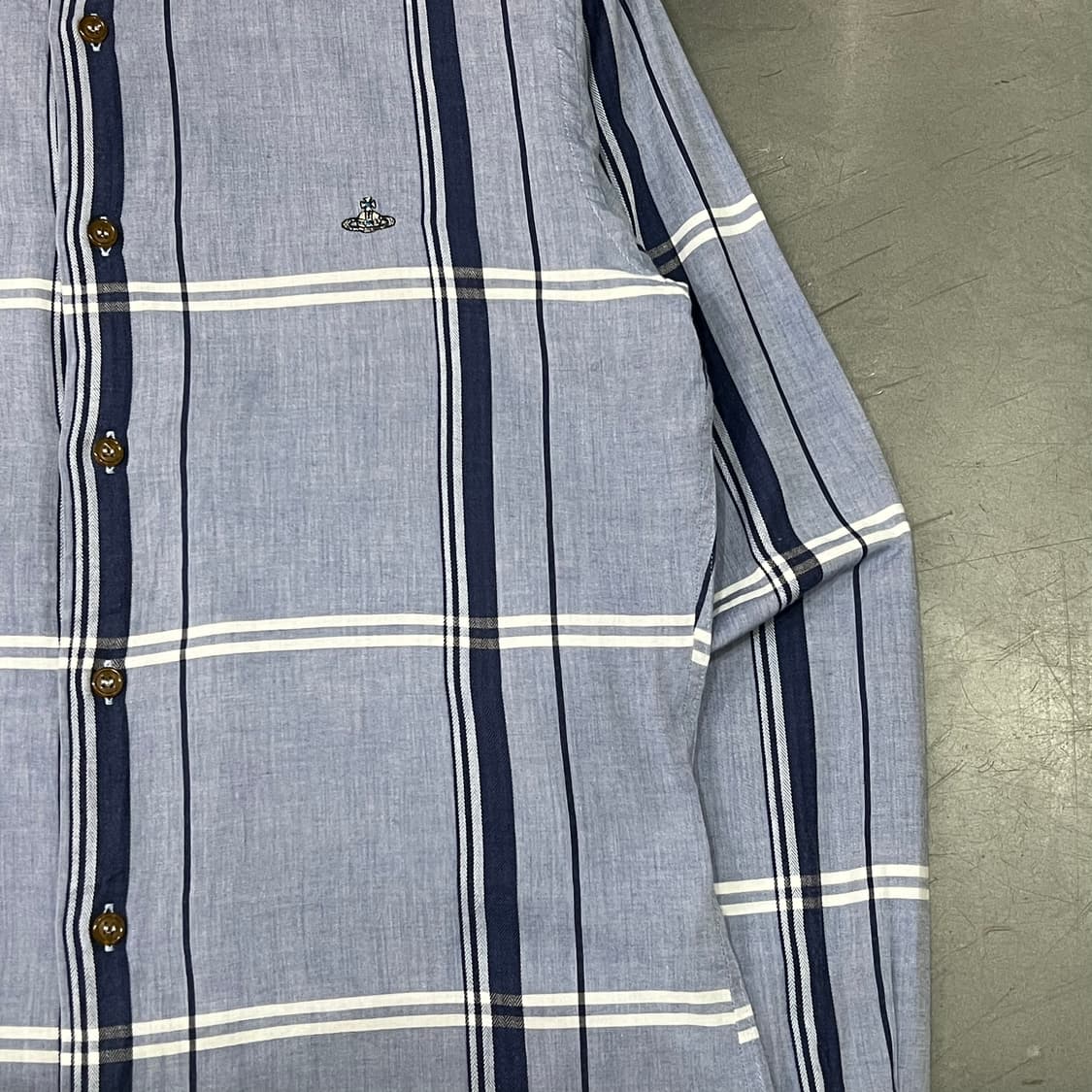  비비안웨스트우드 맨 체크 셔츠 y15565 상품이미지4