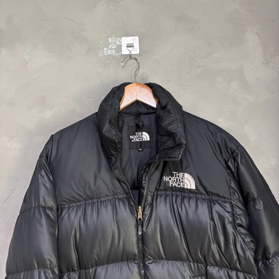 노스페이스 700 눕시 구스다운 패딩 블랙 상품이미지2