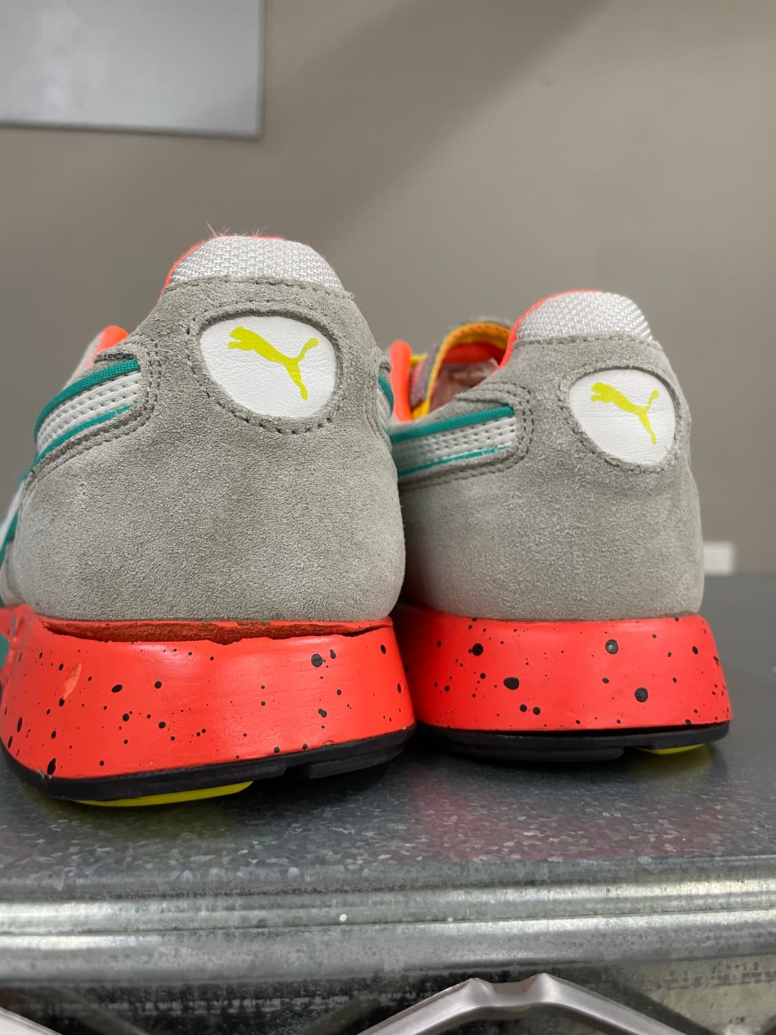 푸마 rs100 그레이 옐로우 오렌지 240 상품이미지10