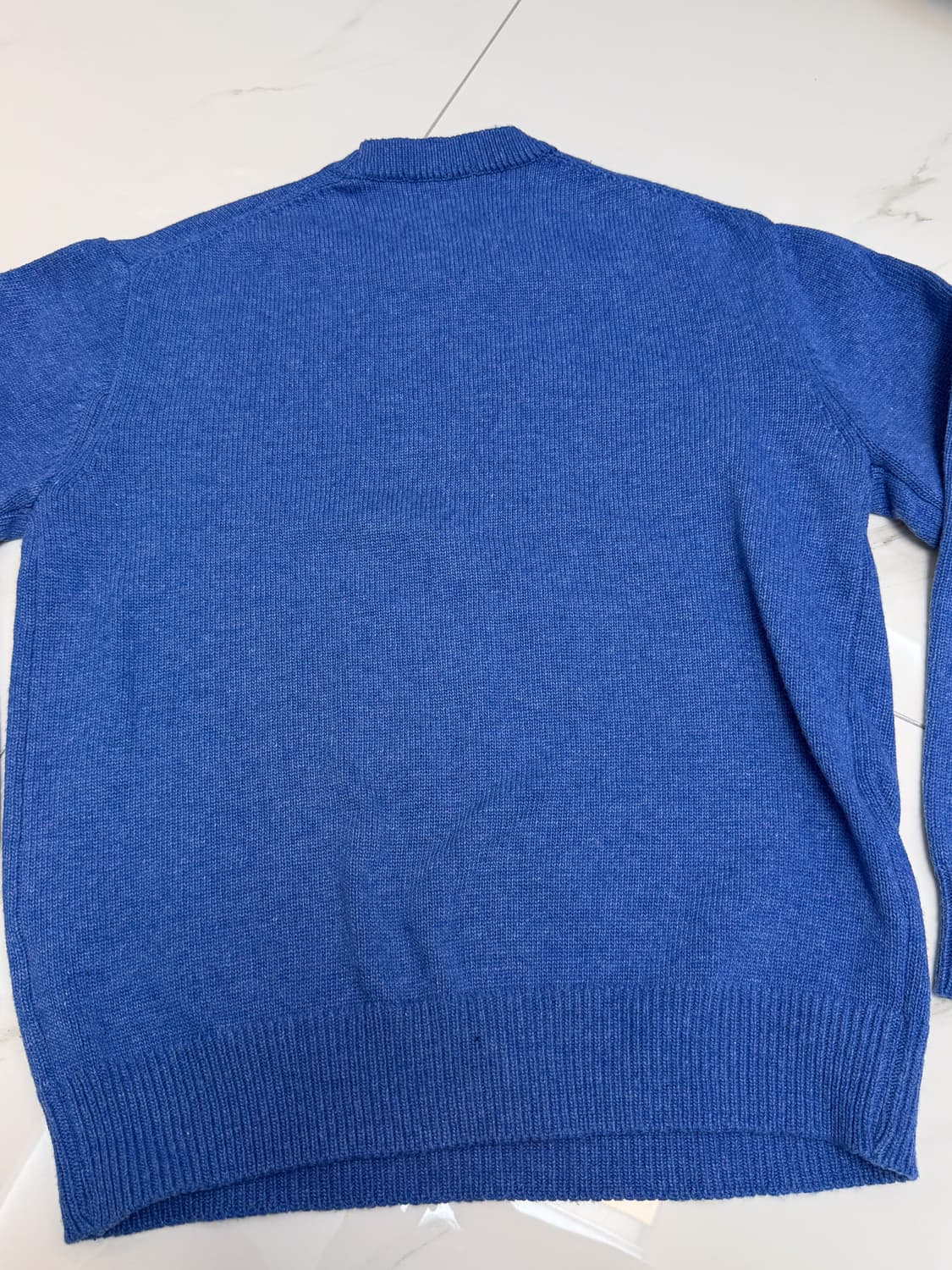[L] 폴로 니트 스카이블루 VTG 상품이미지2