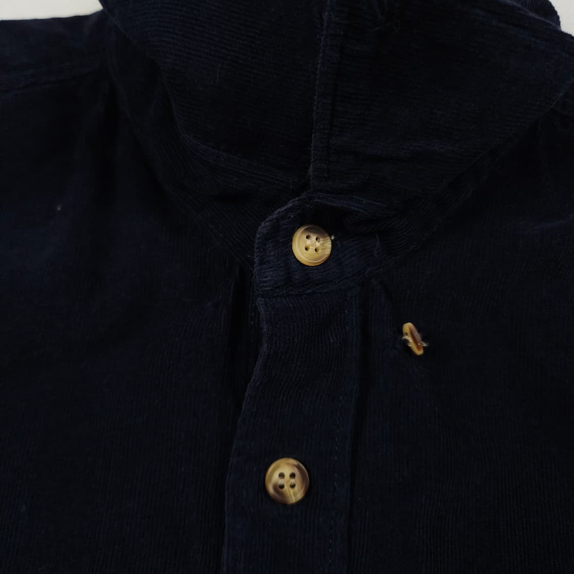 M(95) 칼하트 리워크 코듀로이 셔츠 네이비 상품이미지5