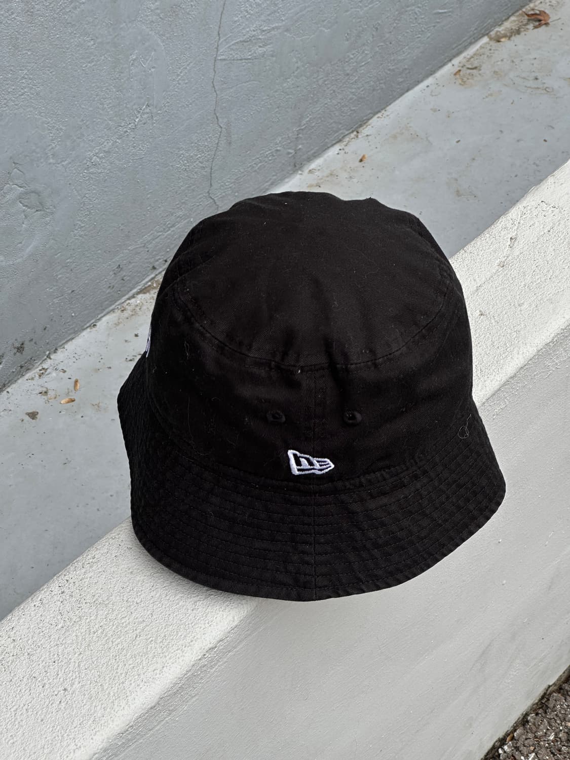 [M-L] 뉴에라 뉴욕양키스 스몰로고 블랙 버킷햇 모자 상품이미지3