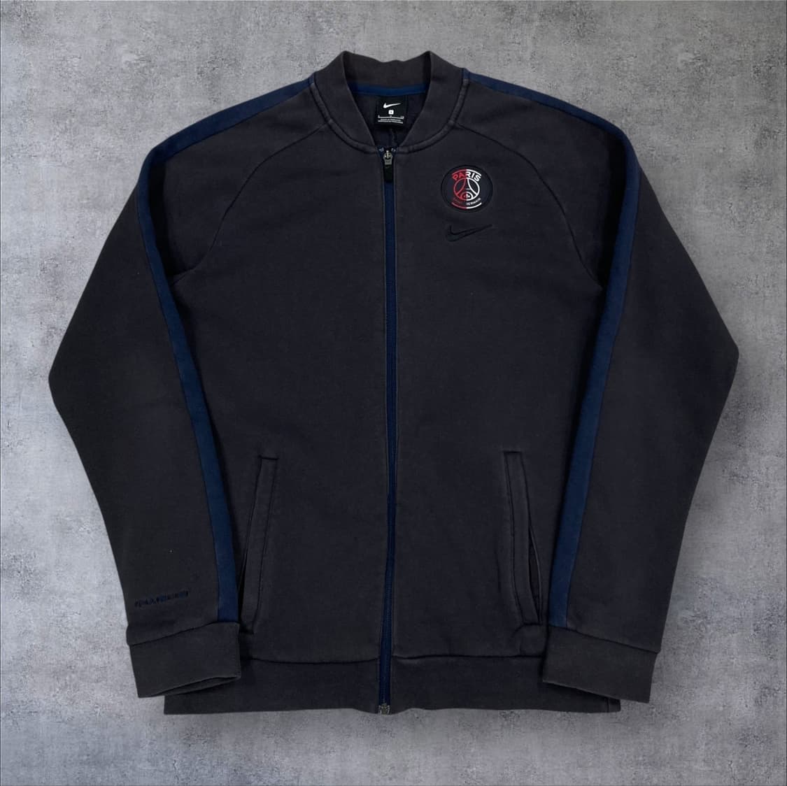 나이키 차콜 컬러 PSG 파리생제르망 코튼 집업 상품이미지1
