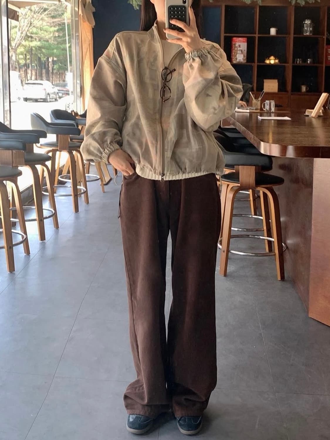 새터데이 이브닝 포스트 그래픽 시어 자켓 상품이미지1