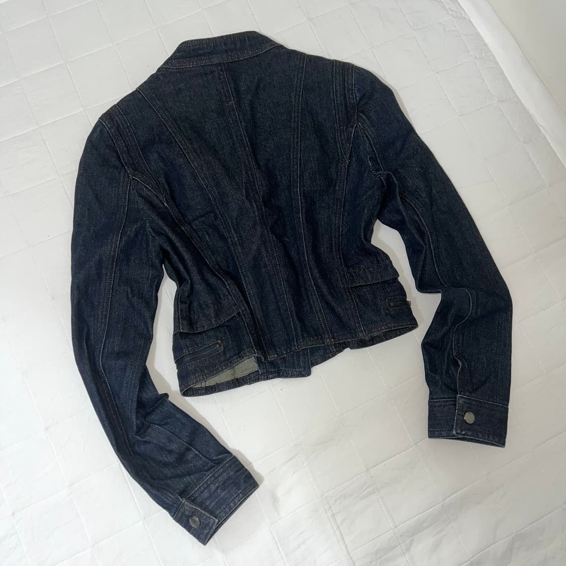 denim cotton crop rider jk 상품이미지4