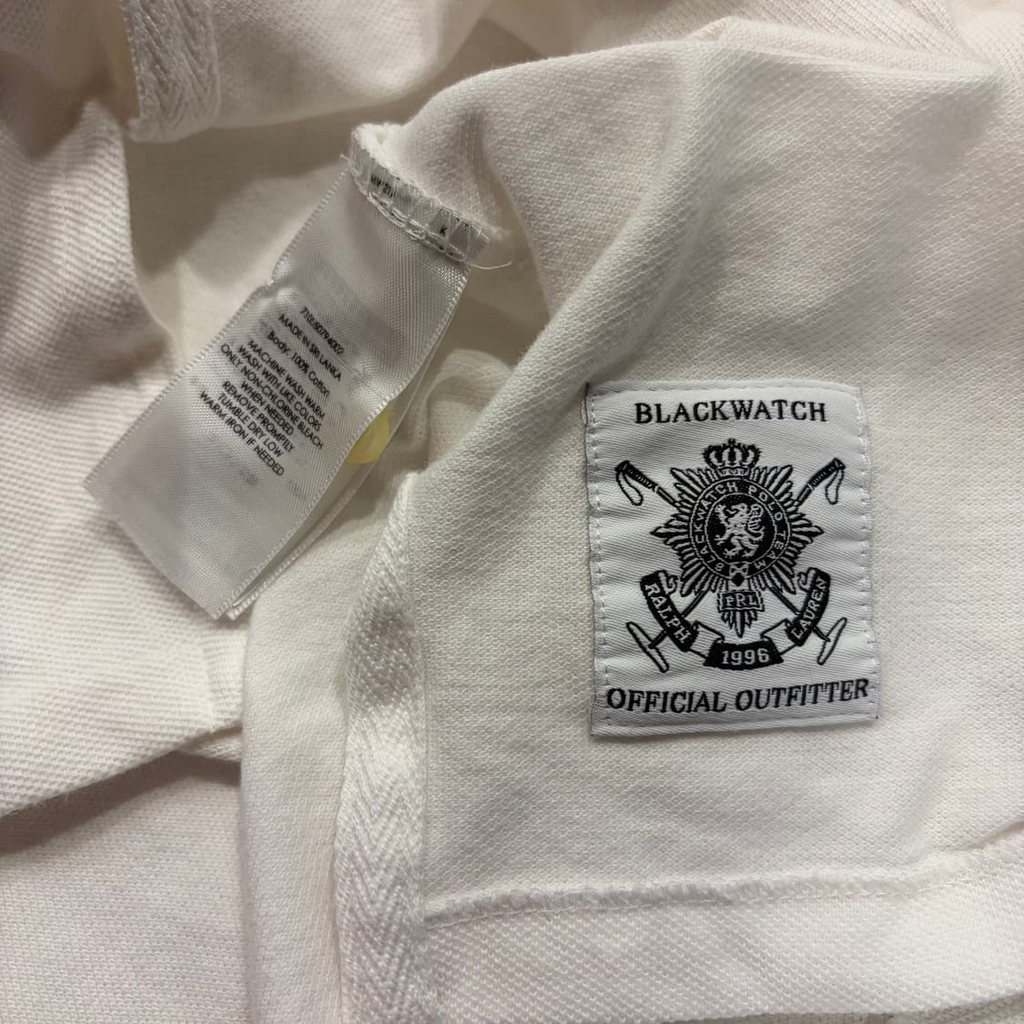 [M] 폴로 랄프로렌 치프키프 넘버3 반팔 카라티 화이트 C918 상품이미지6