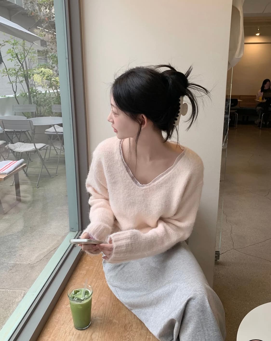 (새상품)제니오 윙스 브이 니트 상품이미지2