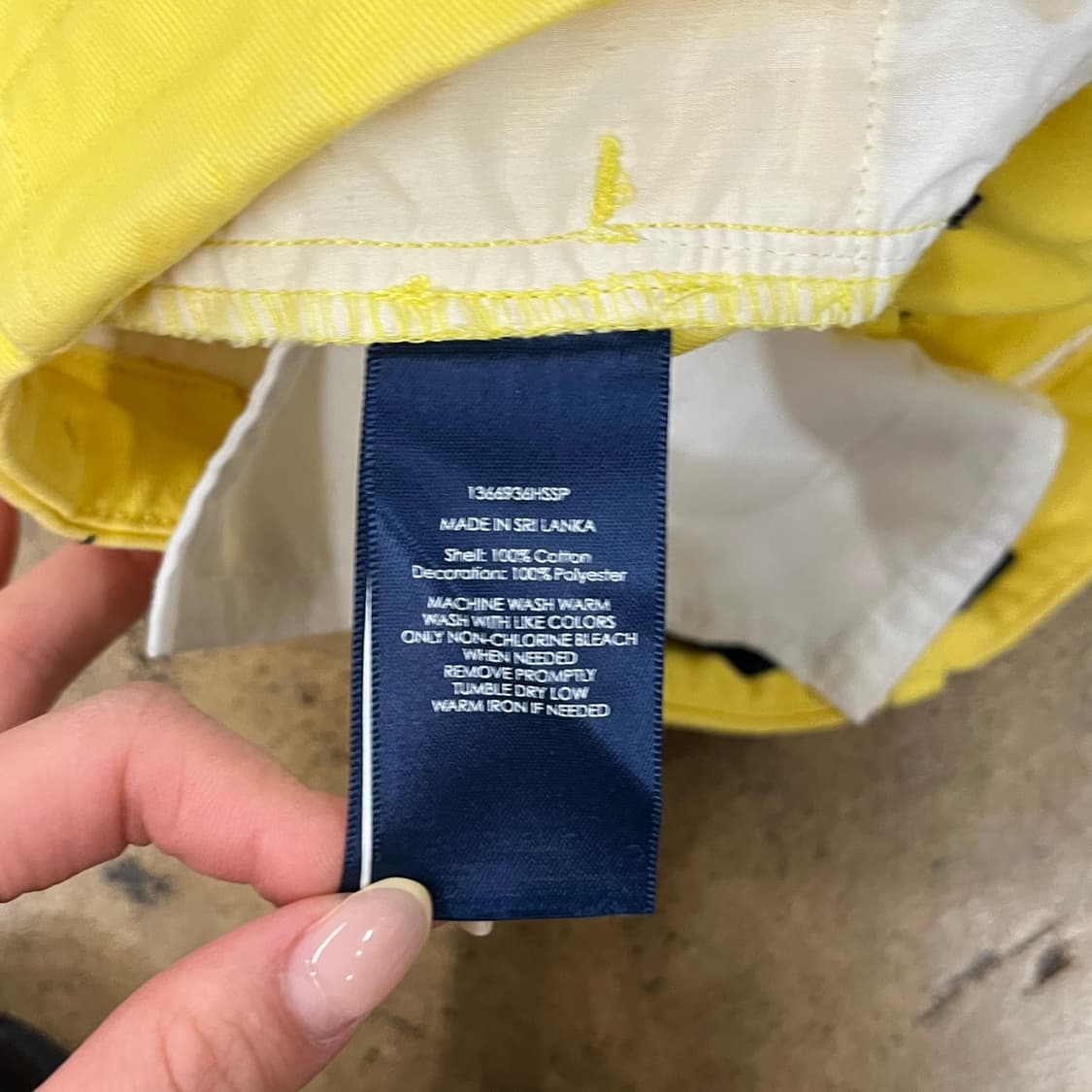 [정품/4] 폴로 랄프로렌 옐로우 포니 반바지 b17 상품이미지5