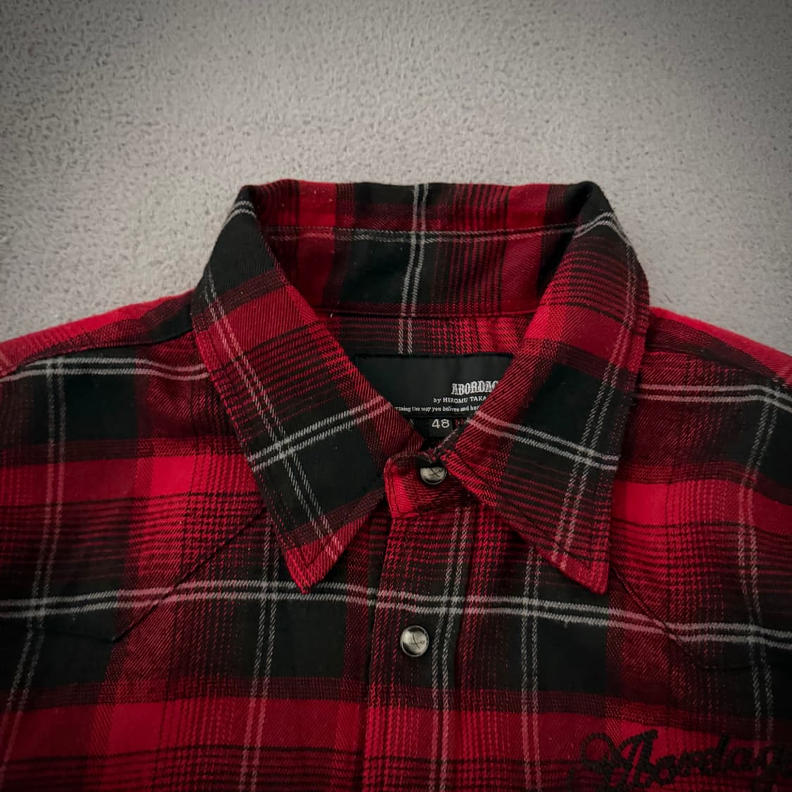 Abordage skull stud check shirt 상품이미지4
