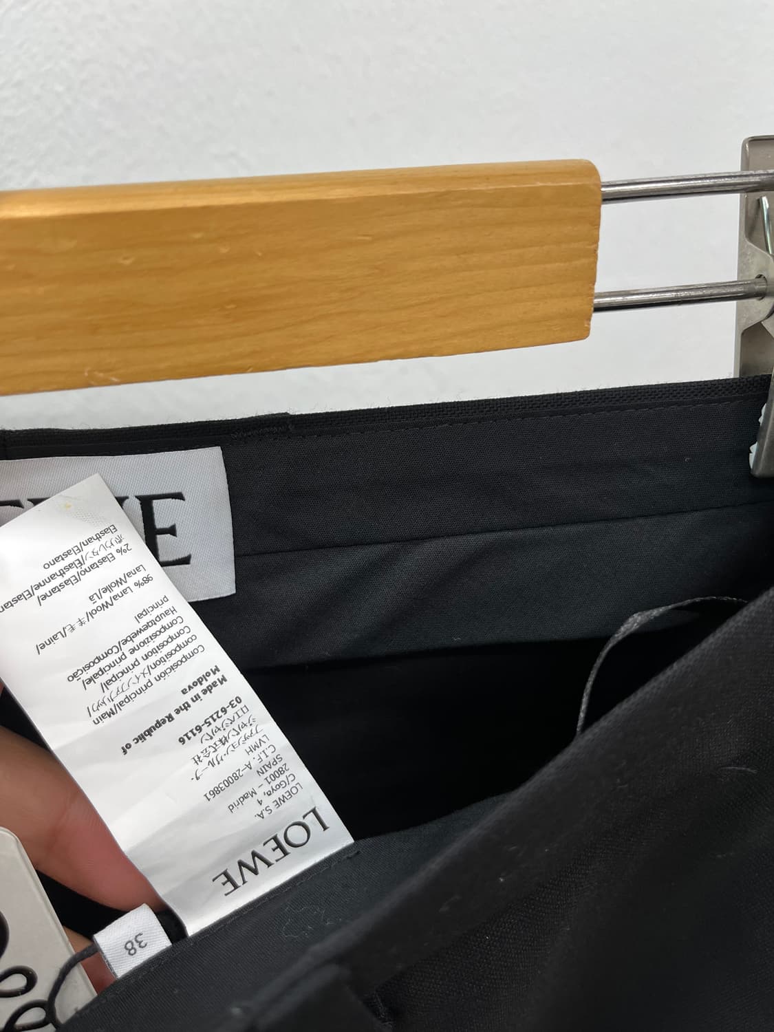 여) 로에베 신형 와이드팬츠  상품이미지8