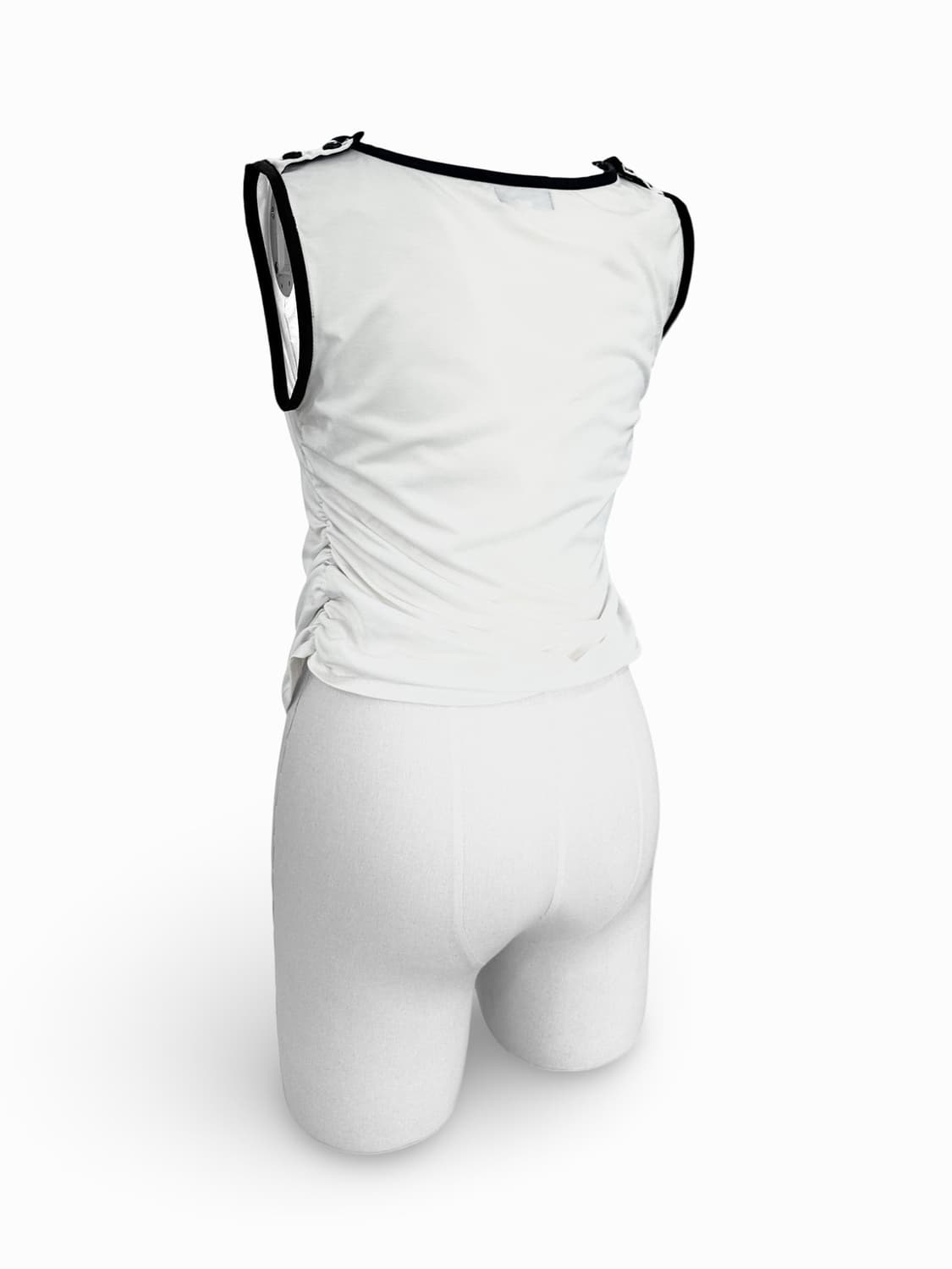 Burberry  Side Shirring Sleeveless Top 상품이미지3
