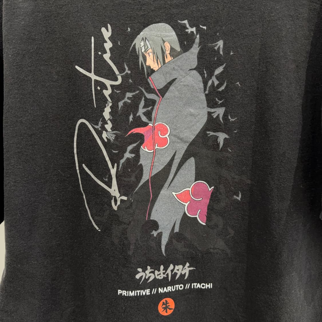 00s Primitive x Naruto 이타치 애니 티셔츠 상품이미지4
