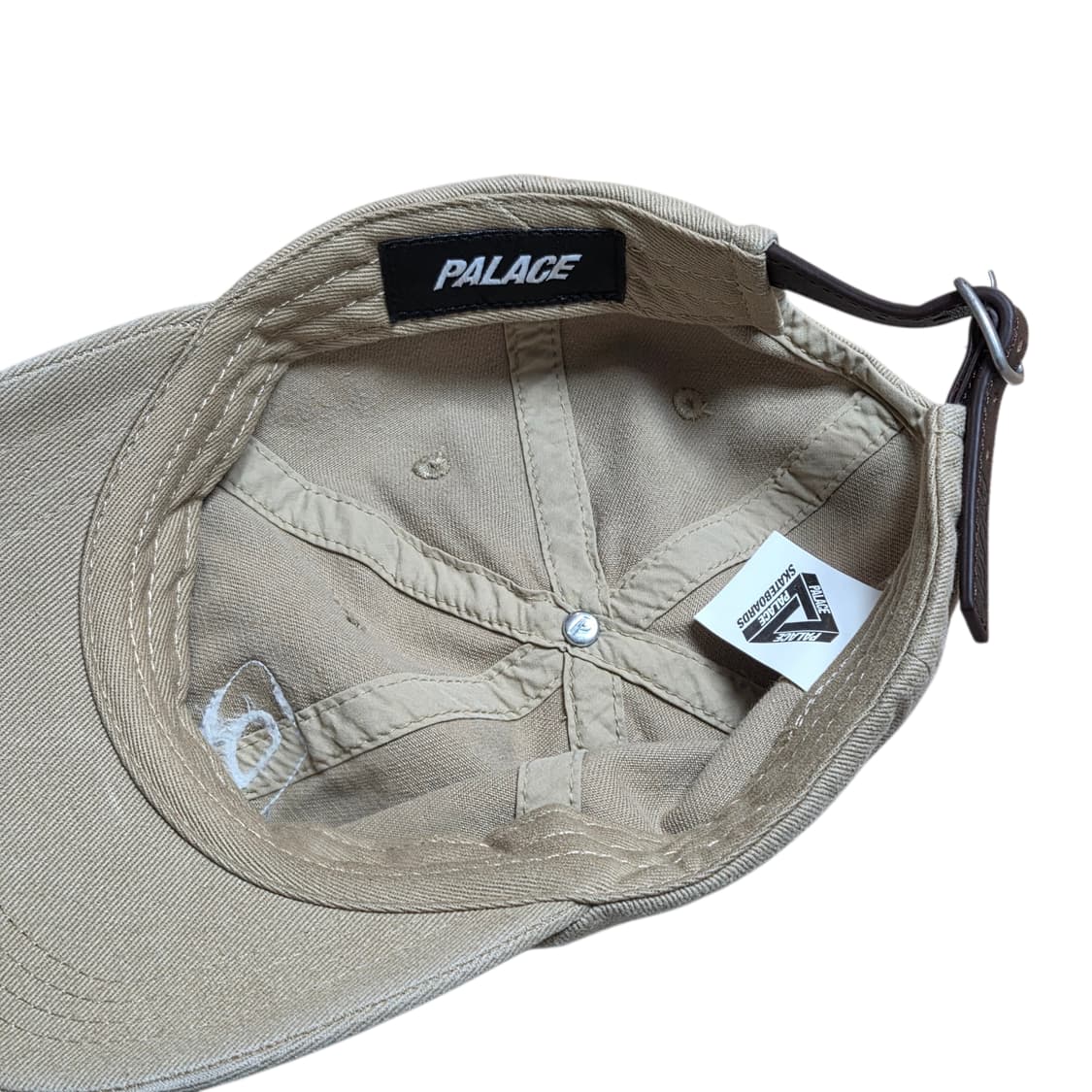 Palace ballcap 팔라스 볼캡 베이지 모자 상품이미지5