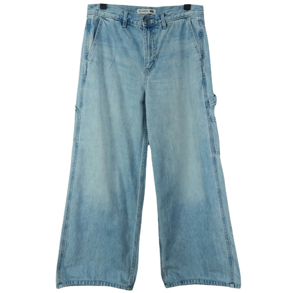 [유니클로 X JW앤더슨] 로고 자수 와이드 카펜터 데님팬츠 M19080 상품이미지2