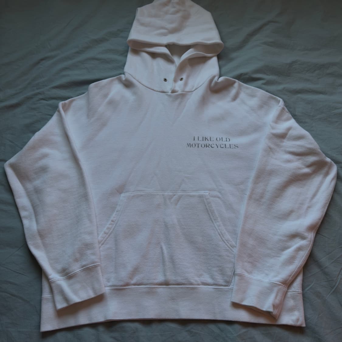 비즈빔 I LIKE OLD MOTORCYCLES 후드 상품이미지1