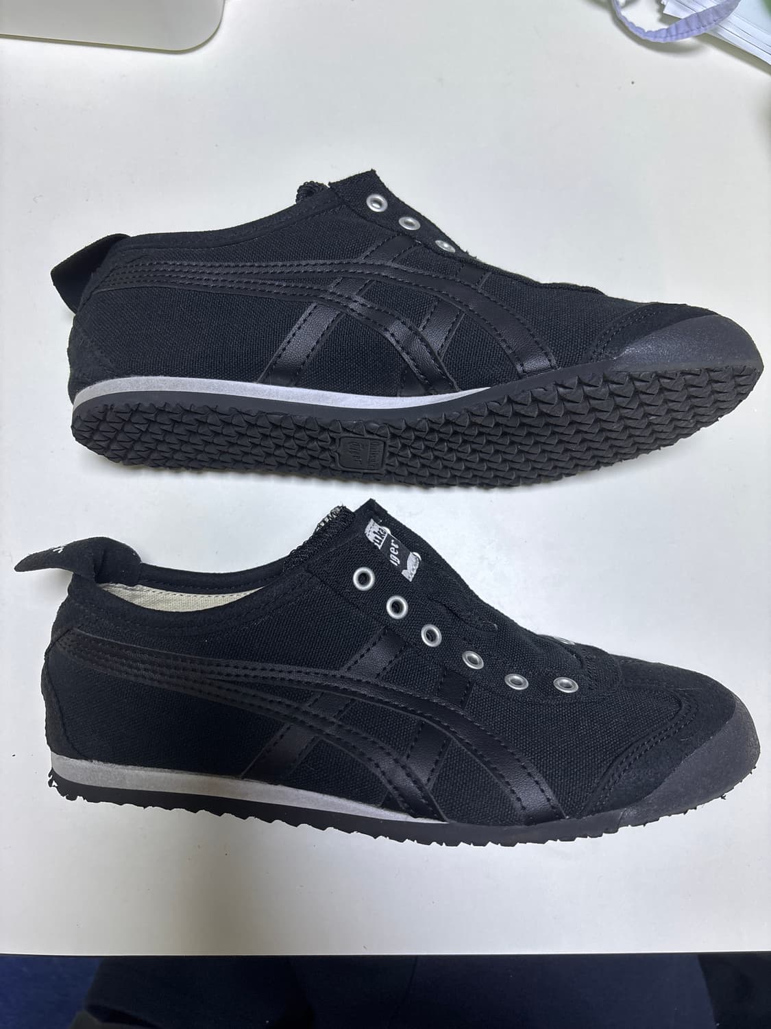 오니츠카타이거 멕시코 66 슬립온 블랙 size 230 상품이미지3