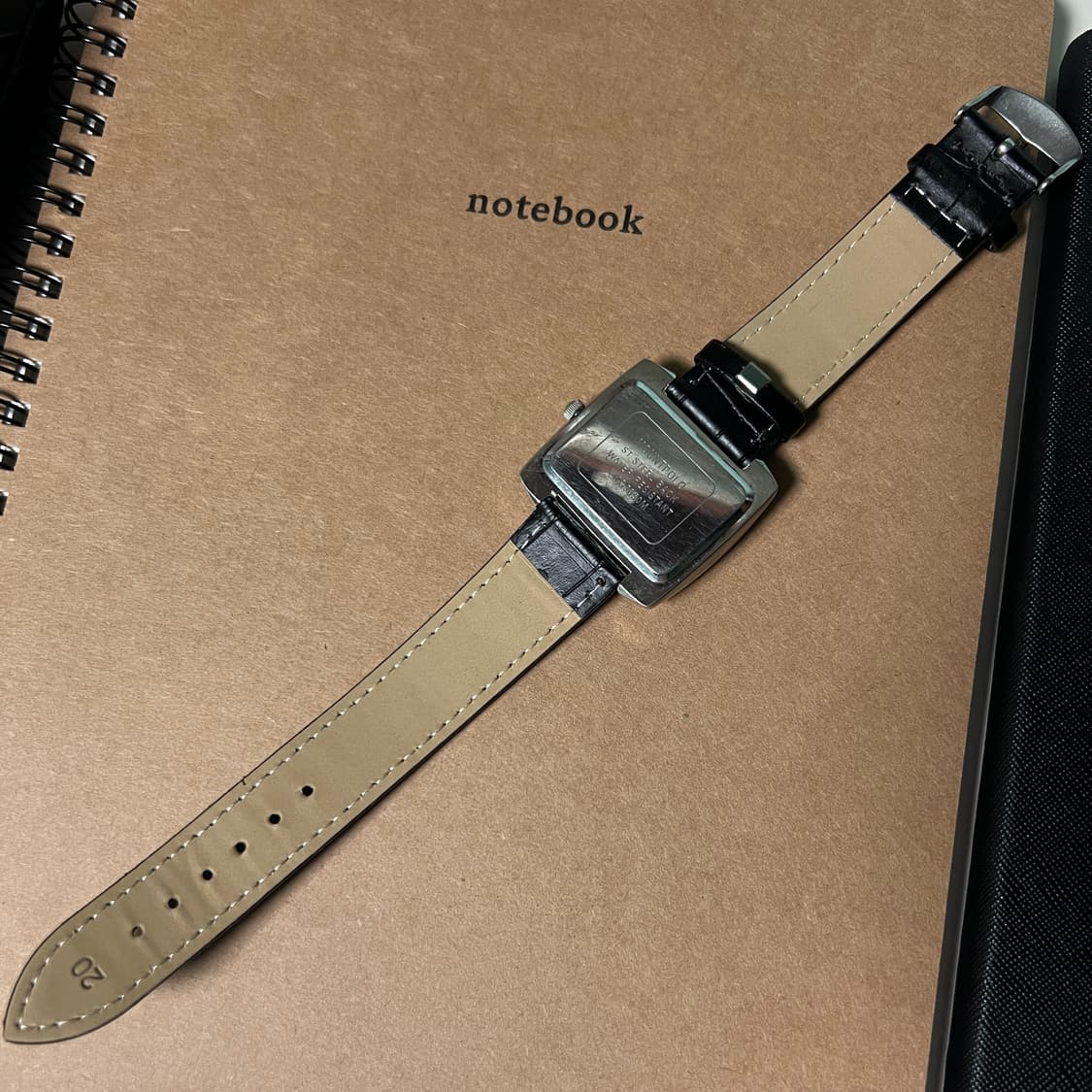 MOUNT POLO black leather watch 상품이미지10