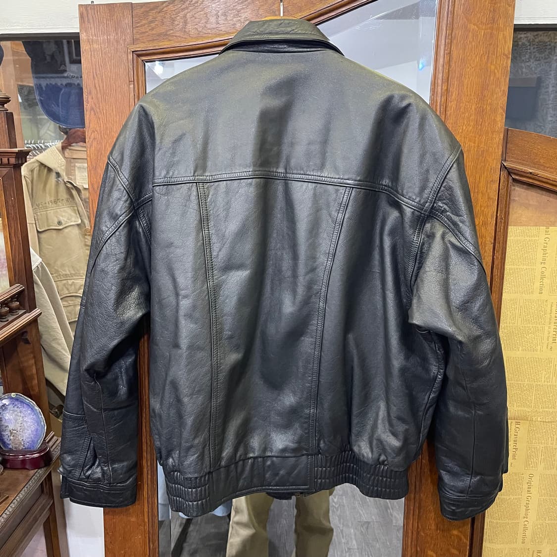90's 빈티지 레더자켓 상품이미지7